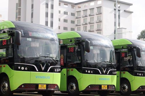 VinBus vận hành 9 tuyến buýt điện mới tại TP.HCM