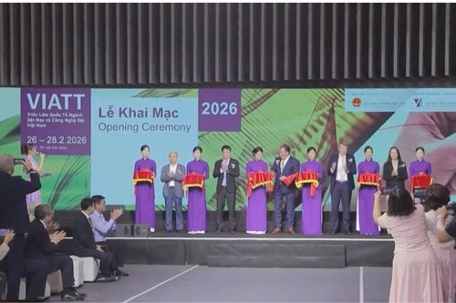 Khai mạc Triển lãm quốc tế ngành Dệt may