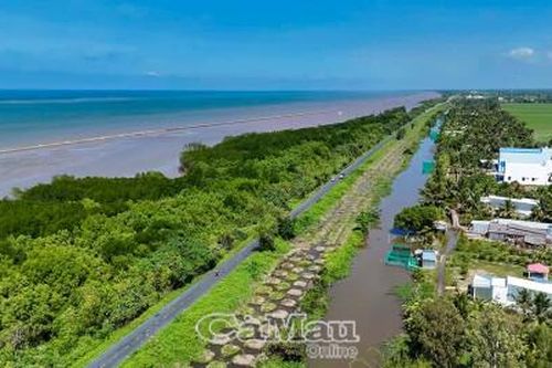 Thông báo về việc giảm tải trọng xe lưu thông trên tuyến đê biển Tây