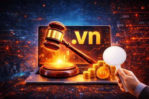 Lần đầu đấu giá tên miền hiếm 2 ký tự quốc gia '.vn'