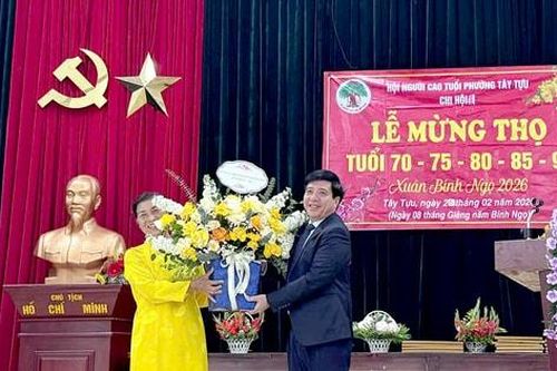 Tây Tựu: Lan tỏa đạo lý 'kính lão, trọng thọ'