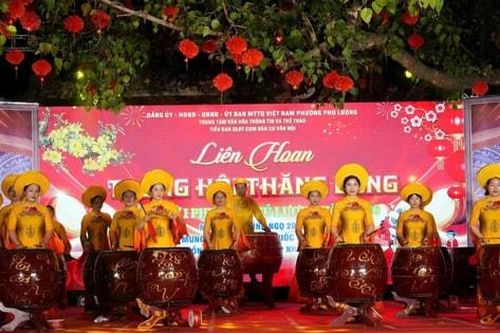 Phường Phú Lương: Đặc sắc chương trình trống hội Thăng Long - Ngày hội non sông