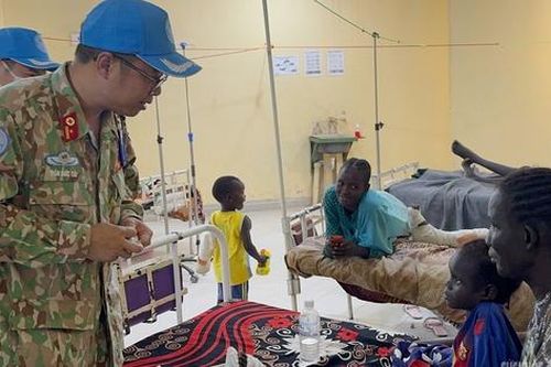 Quân y Việt Nam giữa tuyến đầu Bentiu lan tỏa y đức Ngày 27/2