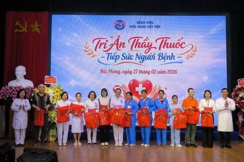 Hải Phòng: Tri ân thầy thuốc, tiếp sức người bệnh nhân ngày Thầy thuốc Việt Nam