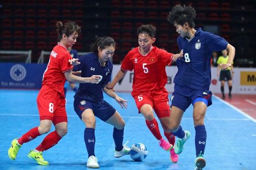 Nữ futsal Việt Nam quyết đấu Thái Lan tại bán kết Đông Nam Á
