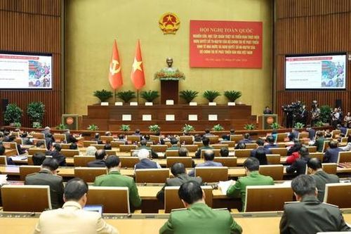 HỘI NGHỊ TOÀN QUỐC QUÁN TRIỆT, TRIỂN KHAI THỰC HIỆN NGHỊ QUYẾT SỐ 79-NQ/TW và NGHỊ QUYẾT SỐ 80-NQ/TW của BỘ CHÍNH TRỊ