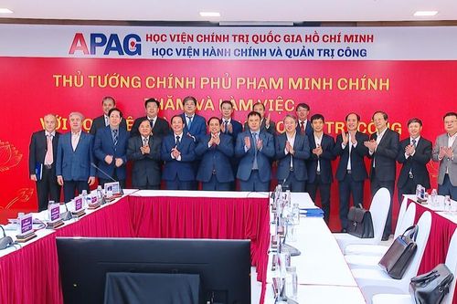 Thủ tướng đề nghị Học viện Hành chính và quản trị công thực hiện '5 tiên phong'