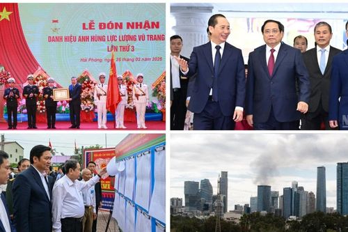 Tin nổi bật ngày 28/2: Tổng Bí thư trao danh hiệu Anh hùng Lực lượng vũ trang tặng Quân chủng Hải quân; Israel tiến hành tấn công phủ đầu Iran