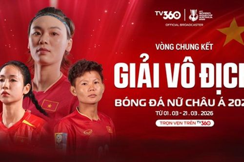 Xem trực tiếp tuyển bóng đá nữ Việt Nam tại Asian Cup trên kênh nào?