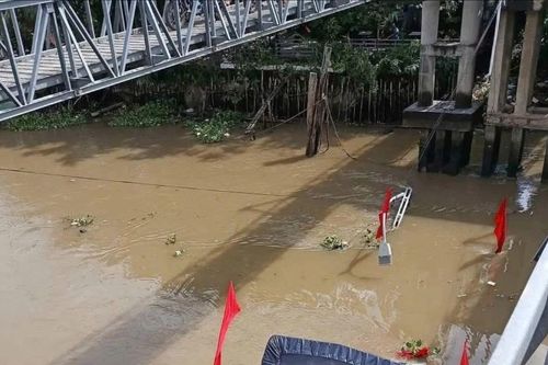 Cần Thơ cấm phương tiện thủy qua kênh Thốt Nốt sau sự cố sập cầu