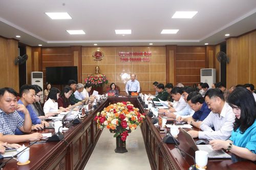 Đoàn kiểm tra của Bộ Tư pháp làm việc với tỉnh Thanh Hóa về chống khai thác IUU
