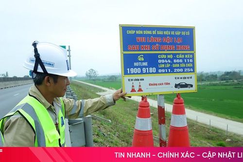 Hàng loạt chóp nón cảnh báo trên cao tốc ở Hà Tĩnh bị 'bốc hơi'