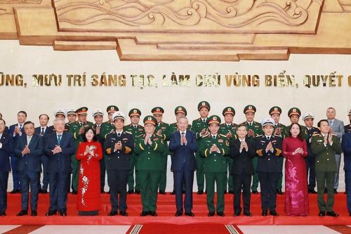 Quân chủng Hải quân đón nhận danh hiệu Anh hùng Lực lượng vũ trang nhân dân lần thứ 3