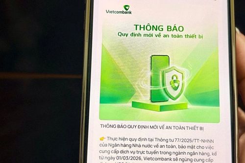 Từ 1-3, nhiều ngân hàng ngừng cung cấp dịch vụ trên thiết bị di động có rủi ro bảo mật