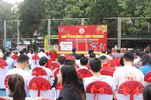 Khai mạc Giải Pickleball Đền Thượng Lào Cai Open lần thứ I năm 2026