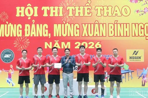 Bế mạc Hội thi thể thao 'Mừng Đảng, Mừng Xuân Bính Ngọ' năm 2026