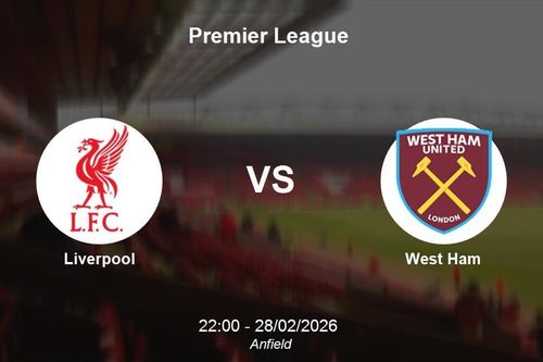 Nhận định Liverpool vs West Ham - Premier League: Thử thách cho tham vọng của The Kop