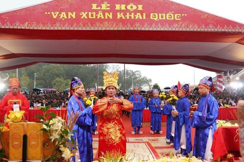 Lễ hội Vạn Xuân khai Quốc: Lan tỏa giá trị lịch sử dân tộc