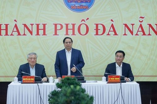 Thủ tướng làm việc với Ban Thường vụ Thành ủy Đà Nẵng