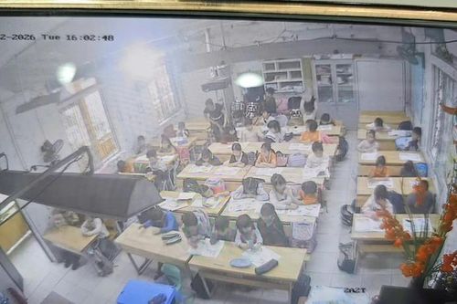Tạm đình chỉ giáo viên không ngăn chặn việc học sinh 'liếm đất' trong tiết học