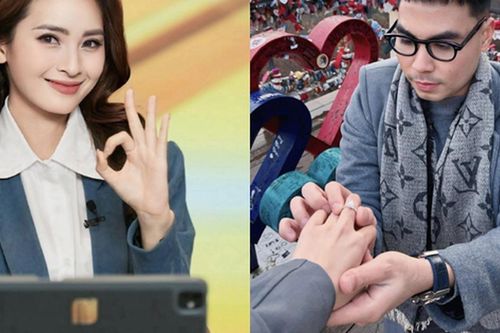 Sau đám hỏi với cầu thủ Đức Huy, MC Huyền Trang 'Mù Tạt' đón nhận tin vui