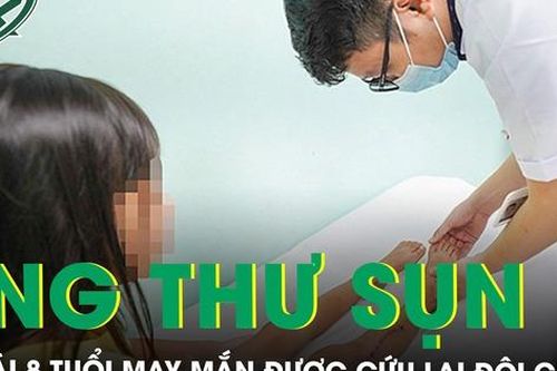 Cứu đôi chân bé gái 8 tuổi mắc ung thư sụn
