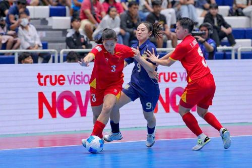 Đội tuyển futsal nữ Việt Nam thua Thái Lan ở bán kết giải Đông Nam Á 2026