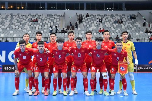 Đội tuyển futsal nam Việt Nam chung bảng với Thái Lan tại giải Đông Nam Á 2026