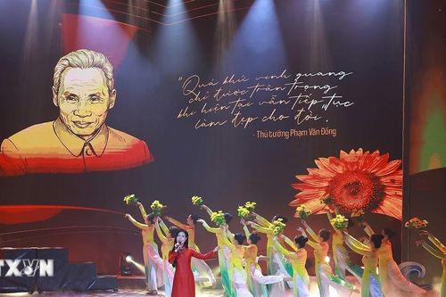 Chương trình nghệ thuật chính luận tôn vinh Thủ tướng Phạm Văn Đồng