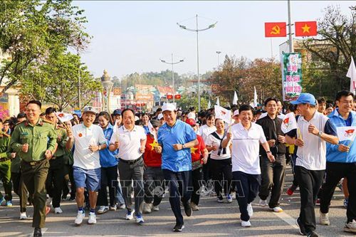 Trên 2.200 người tham gia Ngày chạy Olympic vì sức khỏe toàn dân năm 2026