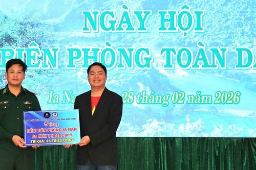 Ia Nan tổ chức 'Ngày hội Biên phòng toàn dân' năm 2026
