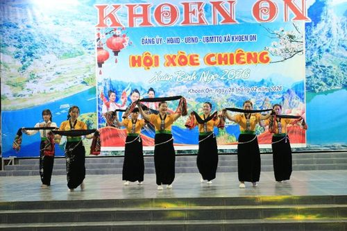 Đặc sắc Lễ hội Xòe chiêng xã Khoen On năm 2026