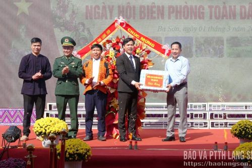 Xã Ba Sơn rộn ràng Ngày hội Biên phòng toàn dân năm 2026