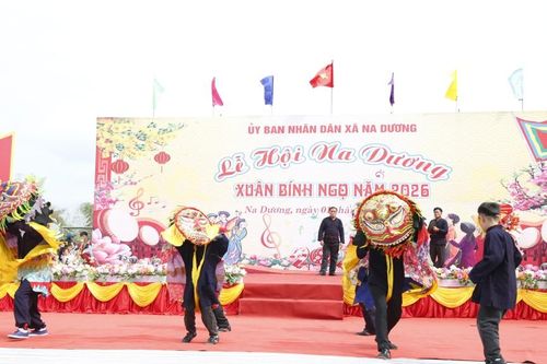 Xã Na Dương tổ chức lễ hội điểm xuân Bính Ngọ 2026