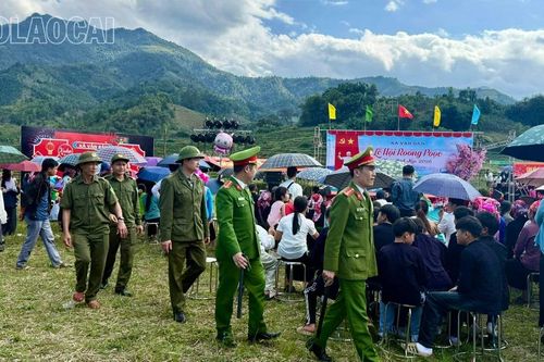 Đảm bảo an ninh trật tự mùa lễ hội