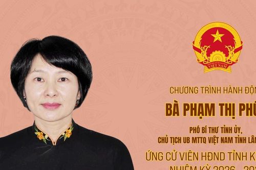 Chương trình hành động của bà Phạm Thị Phúc, ứng cử viên đại biểu HĐND tỉnh Lâm Đồng khóa XI, nhiệm kỳ 2026-2031