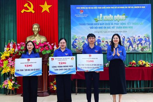 Phường Đồng Hới: Khởi động Tháng Thanh niên năm 2026