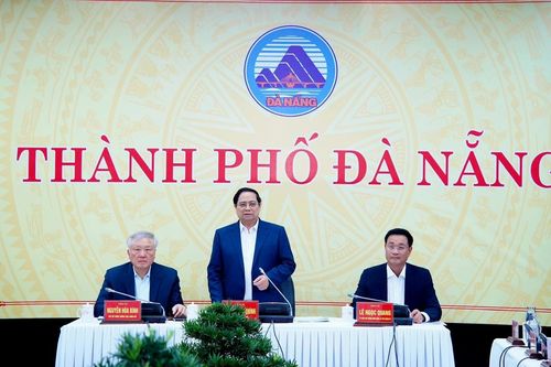 Thủ tướng làm việc với Đà Nẵng: Tập trung khơi thông nguồn lực, tạo đột phá phát triển