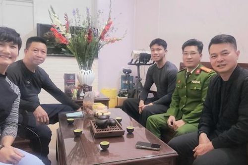 Động viên các tân binh trước ngày lên đường thực hiện nghĩa vụ Công an nhân dân
