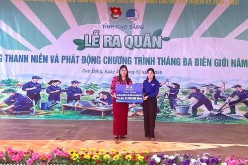 Ra quân Tháng Thanh niên và phát động Chương trình Tháng Ba biên giới năm 2026