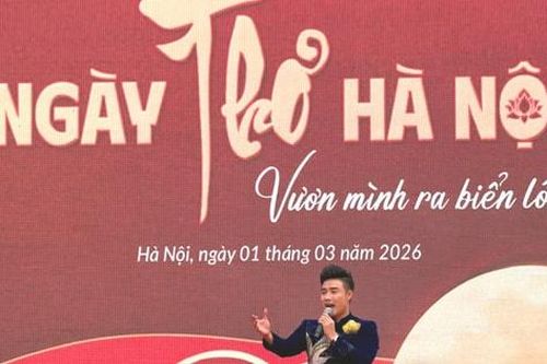 Ngày Thơ Hà Nội – 'Vươn mình ra biển lớn':Khơi dậy khát vọng cống hiến cho Thủ đô và đất nước