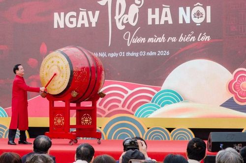 Ngày thơ Hà Nội 2026 gửi gắm khát vọng 'Vươn mình ra biển lớn'
