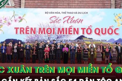 Sắc Xuân trên mọi miền Tổ quốc - Kết nối đoàn kết 54 Dân tộc anh em