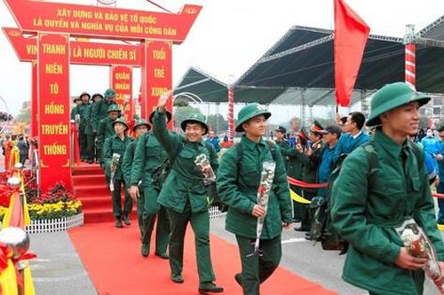 Các địa phương sẵn sàng cho lễ giao nhận quân năm 2026