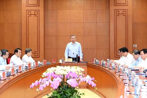 Tổng Bí thư Tô Lâm làm việc với Ban Nội chính Trung ương