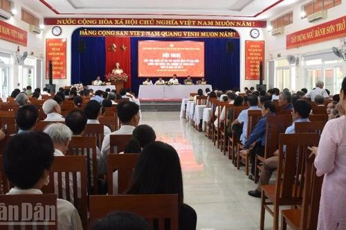 Cử tri Đà Nẵng gửi gắm niềm tin vào ứng cử viên đại biểu Quốc hội khóa XVI, đơn vị số 2