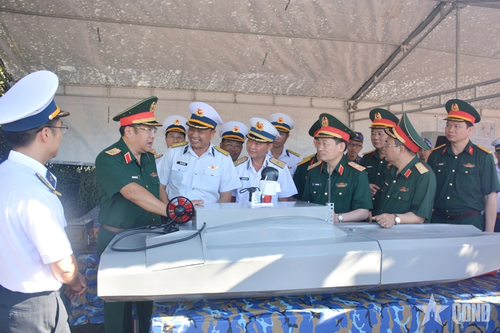 Thượng tướng Phạm Hoài Nam dự Lễ ra quân huấn luyện tại Lữ đoàn 162 (Vùng 4 Hải quân)