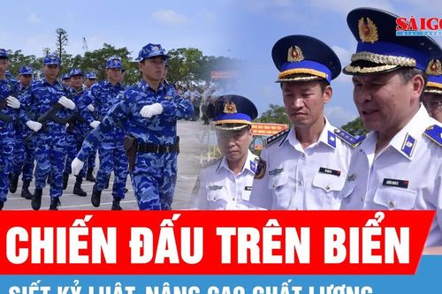 Siết chặt kỷ luật, nâng cao chất lượng sẵn sàng chiến đấu trên biển