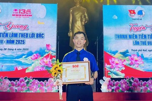 Đề cử Giải thưởng Gương mặt trẻ Việt Nam tiêu biểu năm 2025: Lê Văn Thiện