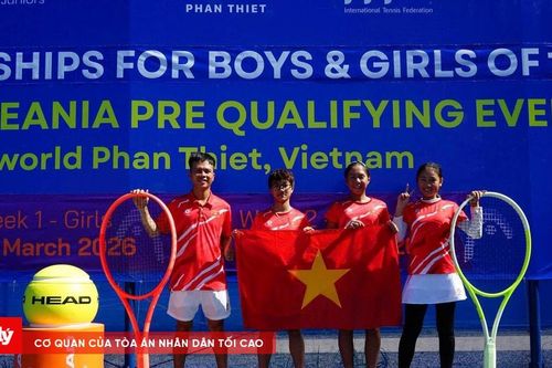 Việt Nam đăng cai giải quần vợt trẻ toàn cầu